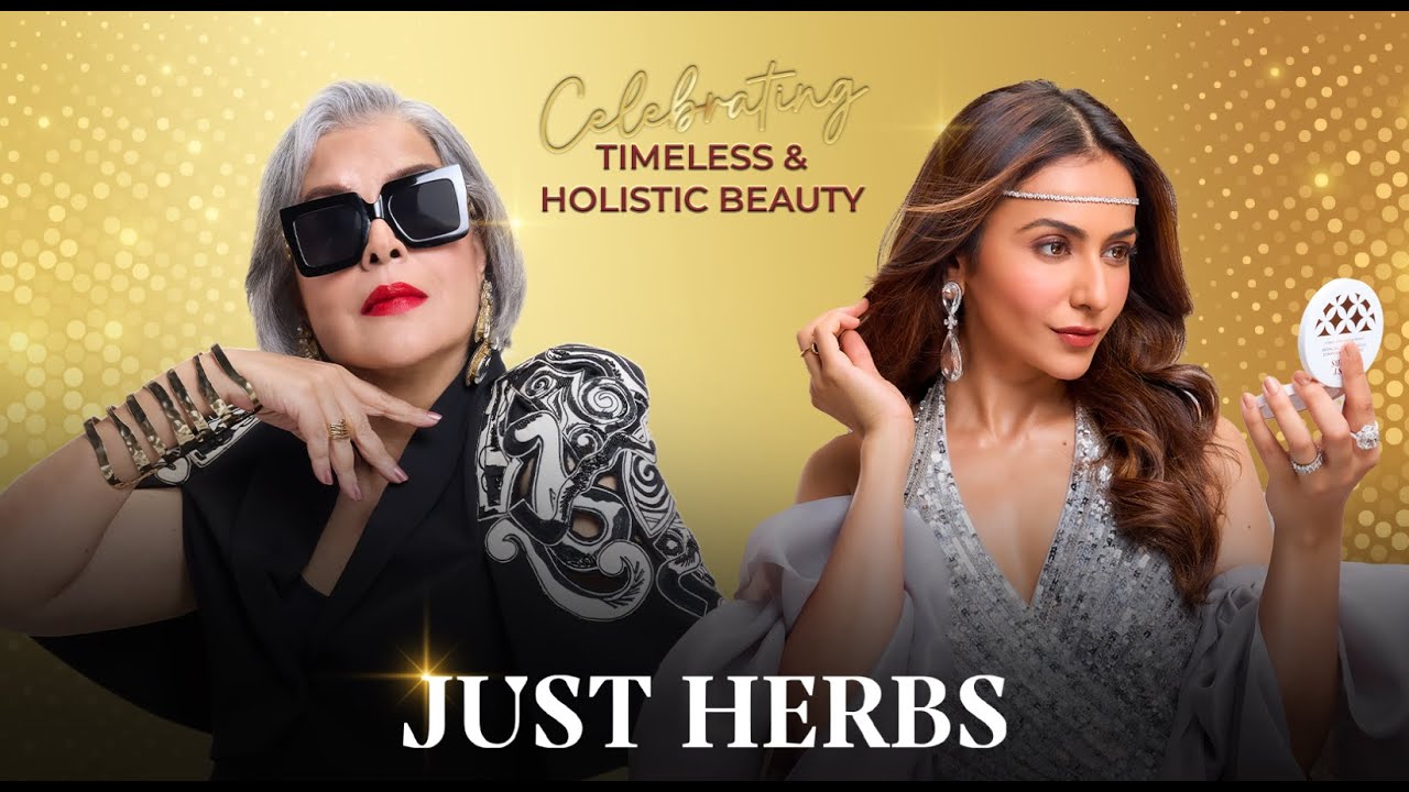 Just Herbs - Celebrating Holistic Beauty With The Iconic Ft. Zeenat Aman Ft. Rakul Preet Singh | Costume Stylist by Anshika Verma
