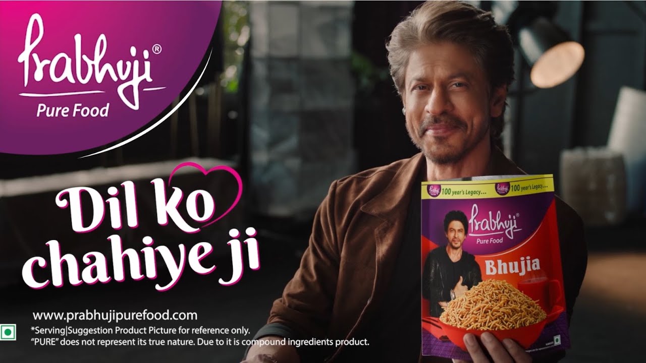 Prabhuji Pure Food - Prabhuji Bhujia Dil Ko Chahiye Ji Ft. Shah Rukh Khan | DIT by Mithilesh Yadav