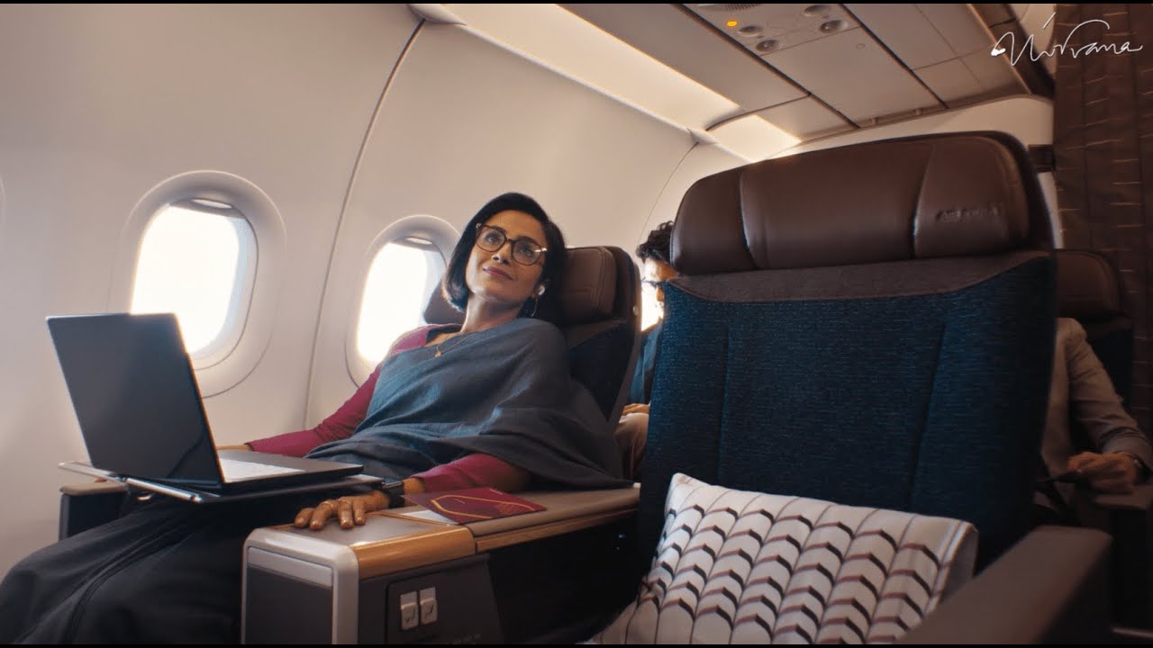 Air India - Business Class Big Experience | HMU Assistant by Tanya 
