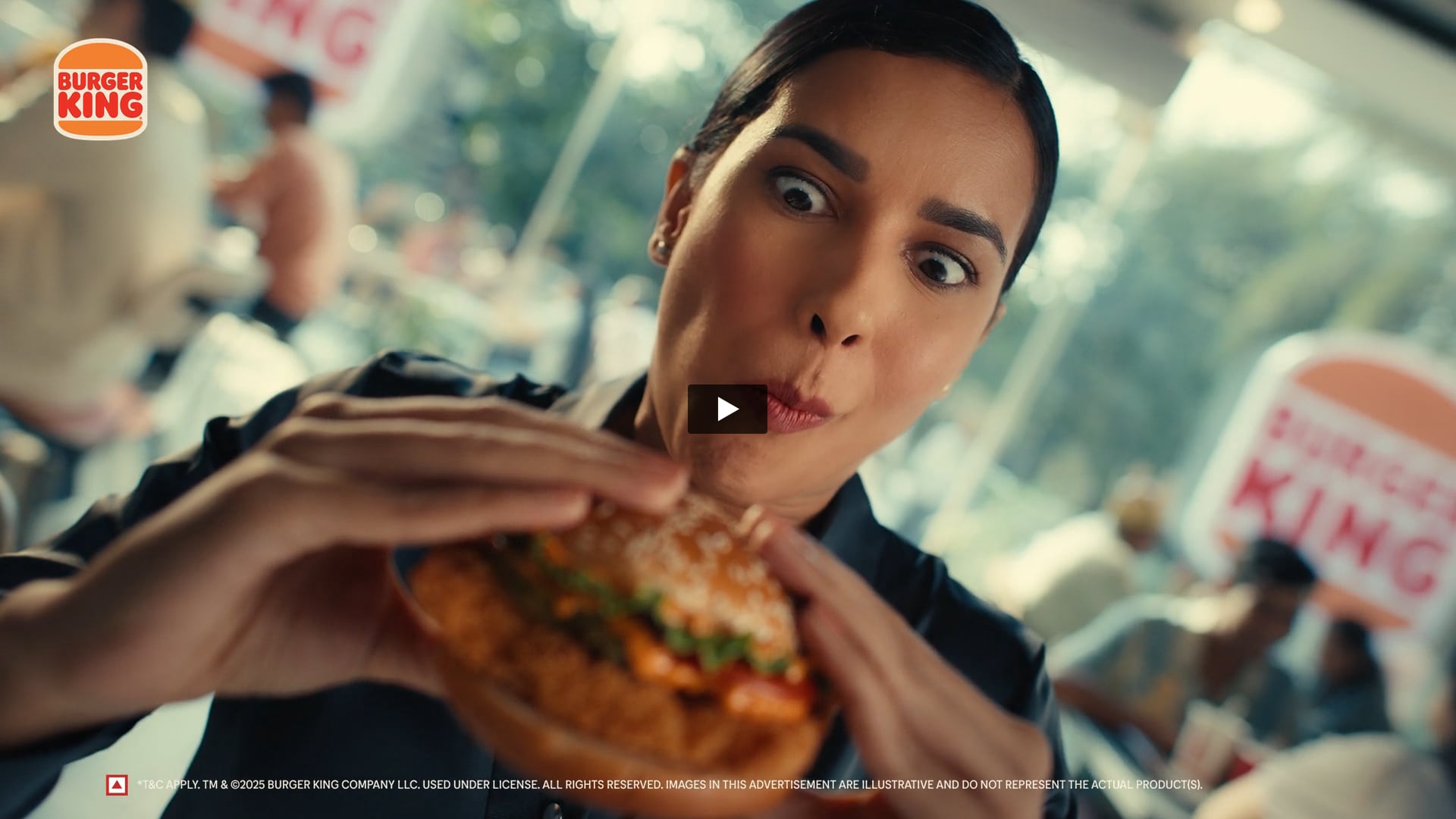 Burger King - Chicken Fan | Set Decorator by Parthvi Mehta