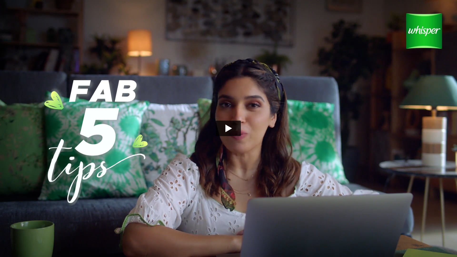 Whisper - Tackle Periods Like A Pro Ft. Bhumi | Casting Director by Tia Jha
