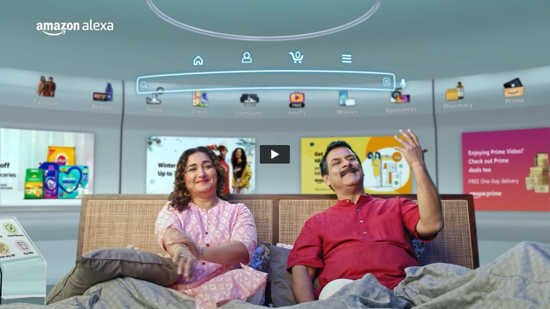 Amazon Alexa - Lehenga | Hair and Makeup by Supriya 