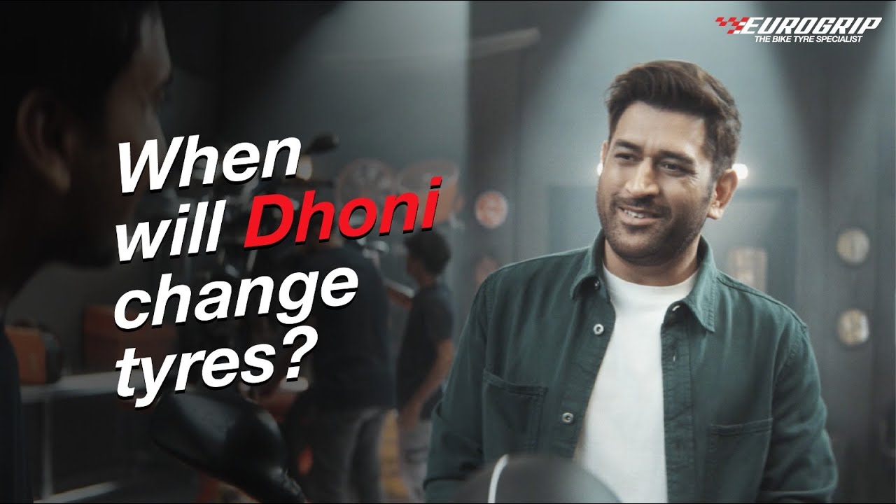 TVS Eurogrip - RIDE ON AND ON Ft. M S Dhoni | Gaffer by Vinod Kumar