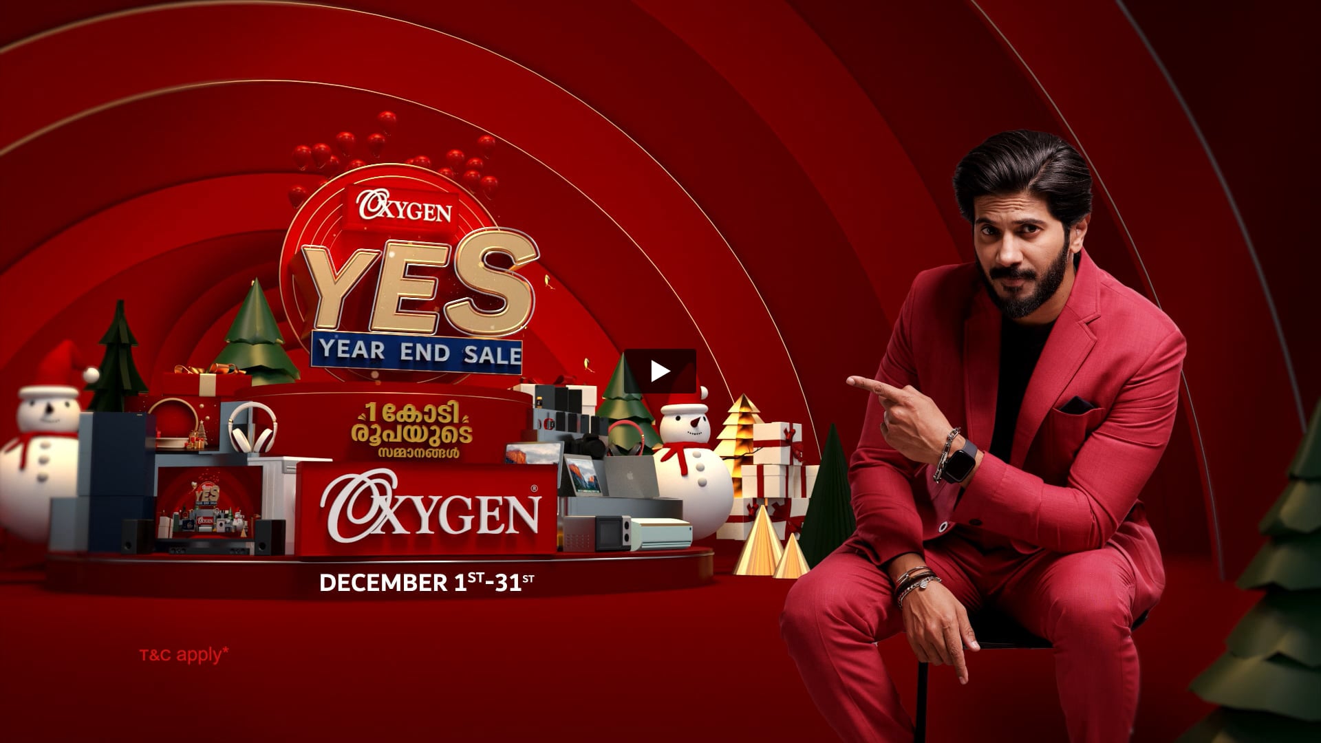 Oxygen Digital - Year End Sale | Voice Over by Arun CM