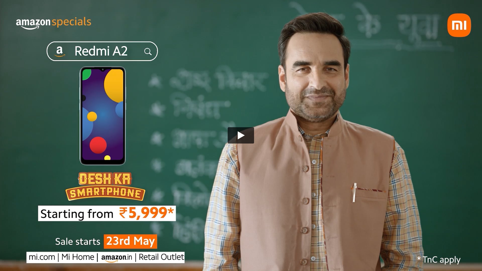 Redmi A2 Ft. Pankaj Tripathi | Production Assistant by Gaurav Sharma