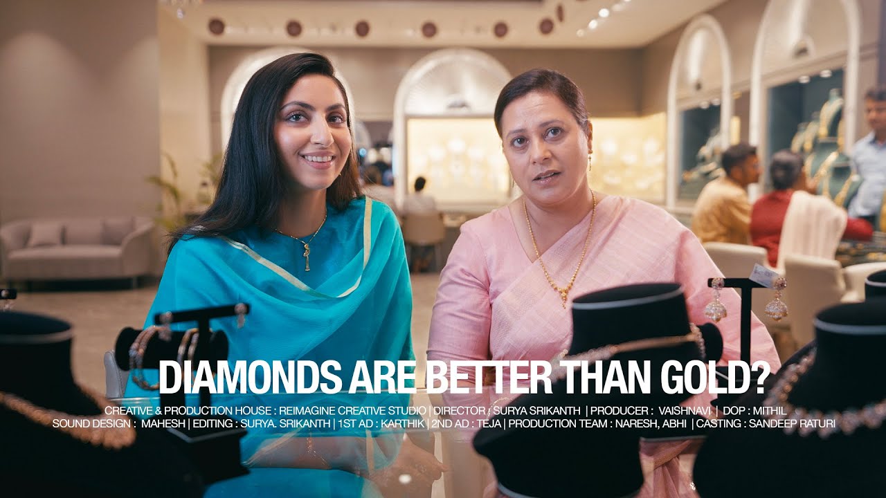 P Satyanarayan Sons Jewellers - Diamonds Are Better Than Gold | First AD by Karthik 