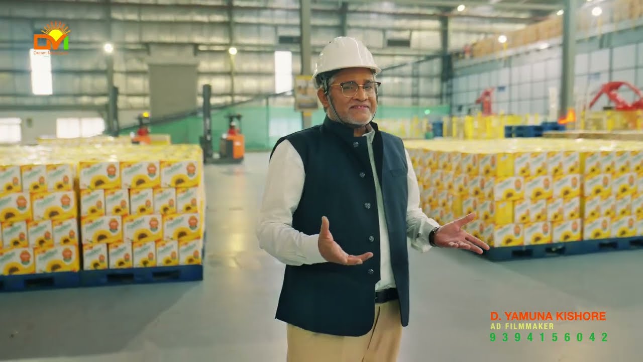 Freedom Refined Sunflower Oil - Oil Factory Visit Film | Makeup Artist by Padala Venkateshwara Rao