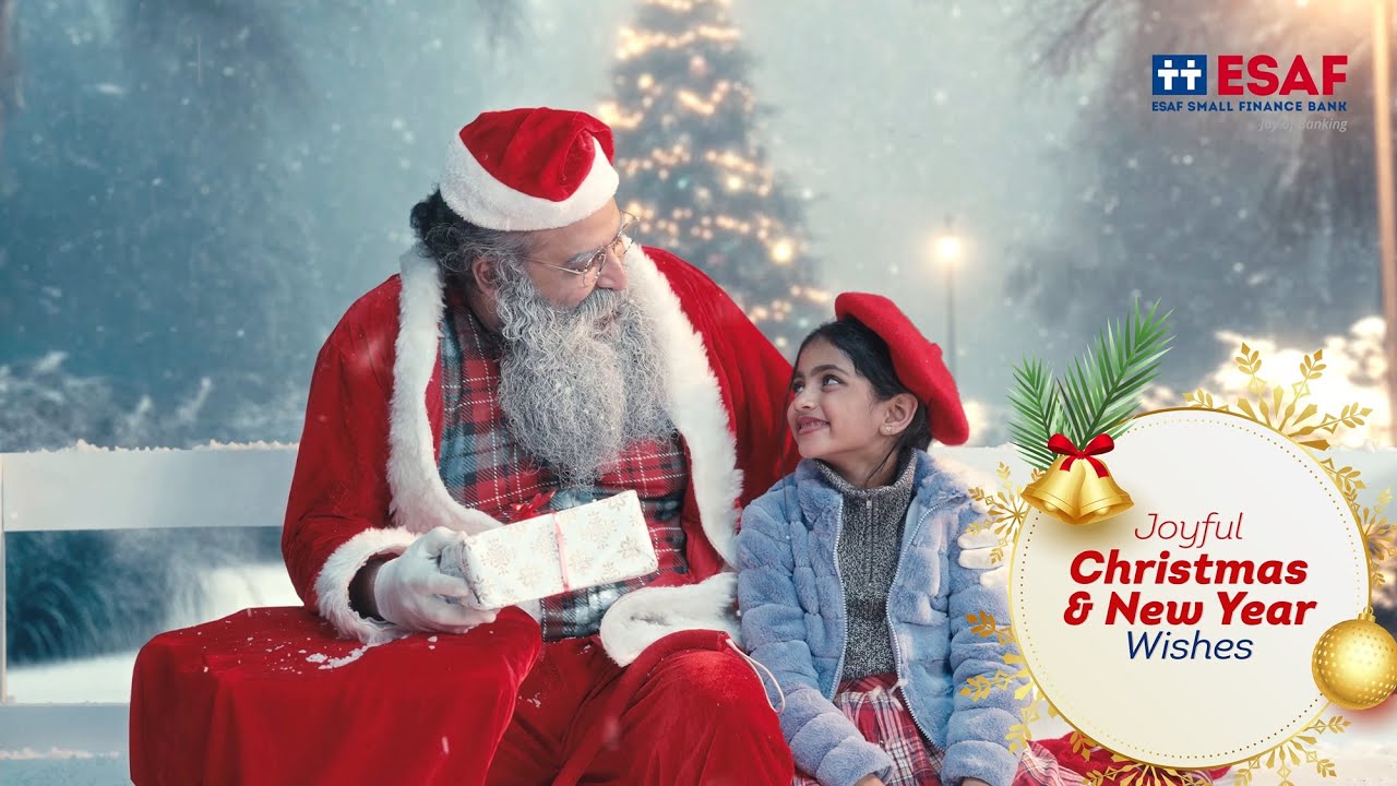 ESAF Small Finance Bank - Merry Christmas | Offline Editor by Jeevan C Anirudhan