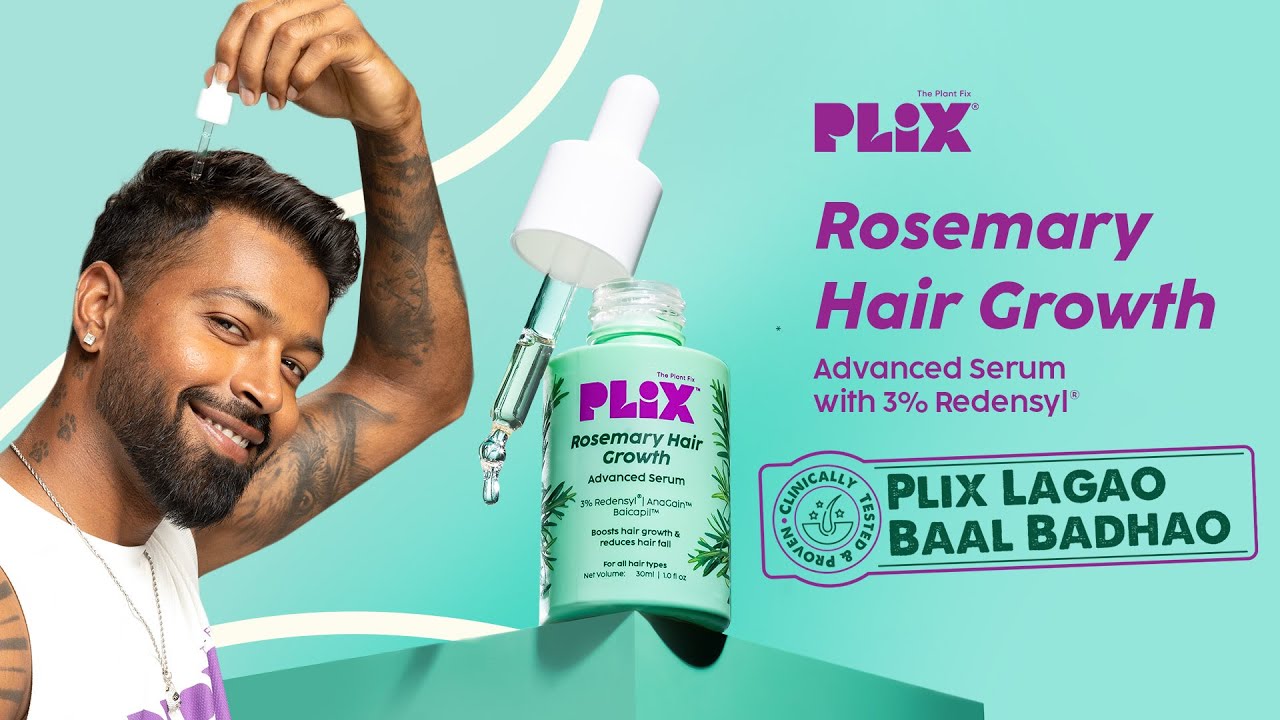 Plix Rosemary Hair Growth Ft. Hardik Pandya | DoP Product Shoot by Titu K Jena