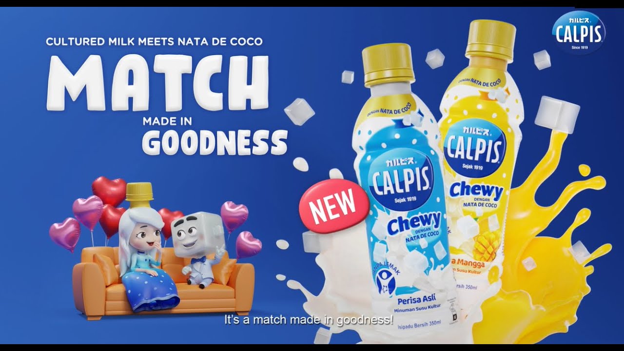 Calpis Chewy | VFX by Damon Yee