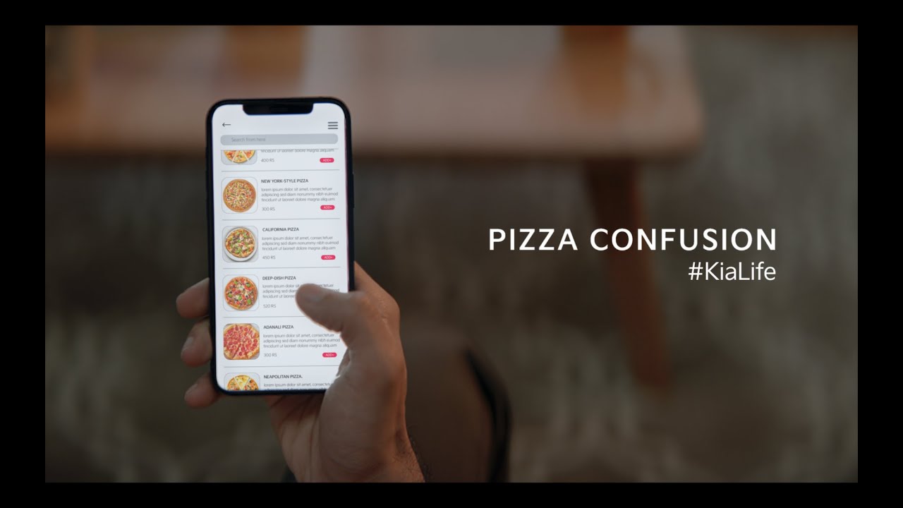 KIA Motors - The Great Pizza Confusion | Online Assistant by Dipankar Dhara