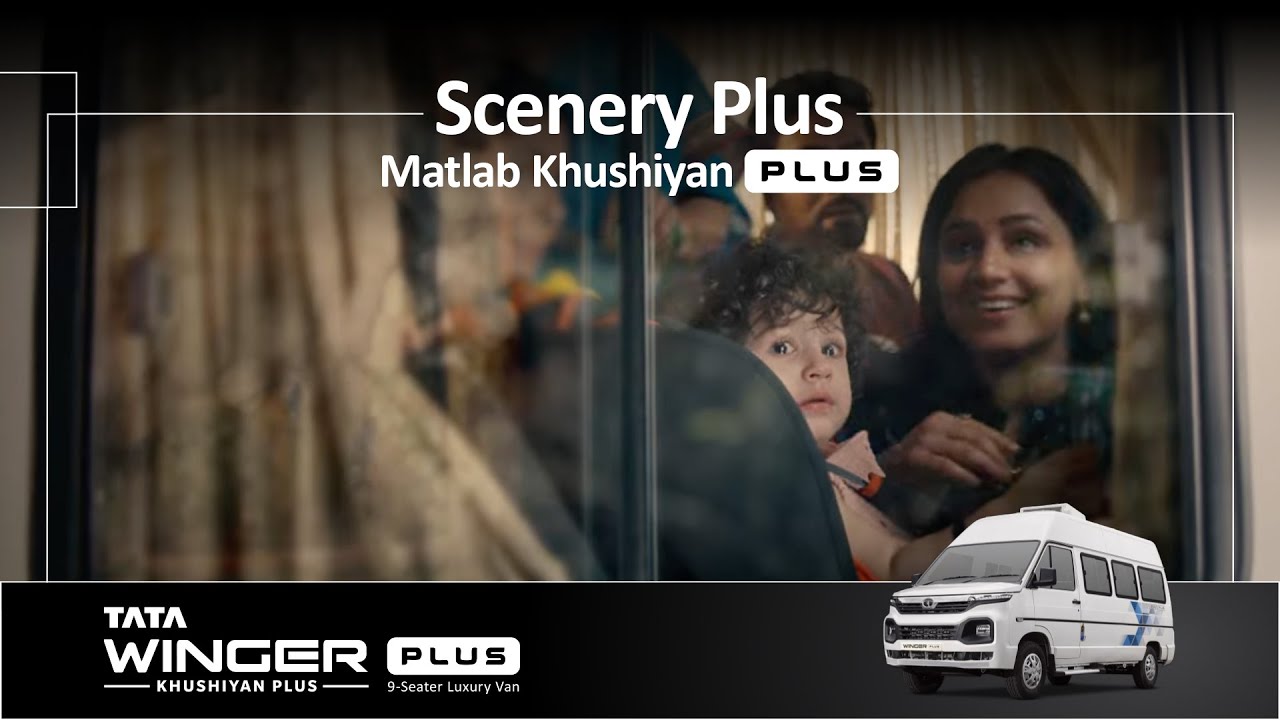 Tata Winger Plus - Large Windows Film | Background Artist Coordinator by Chirag Sharma