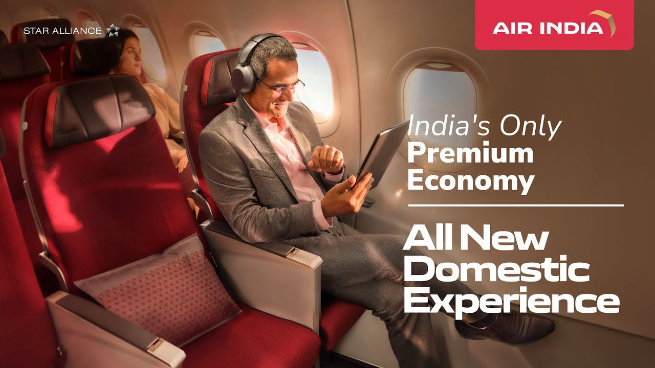 Air India - The All-new Air India Premium Economy Experience | HMU Assistant by Dilip Patil