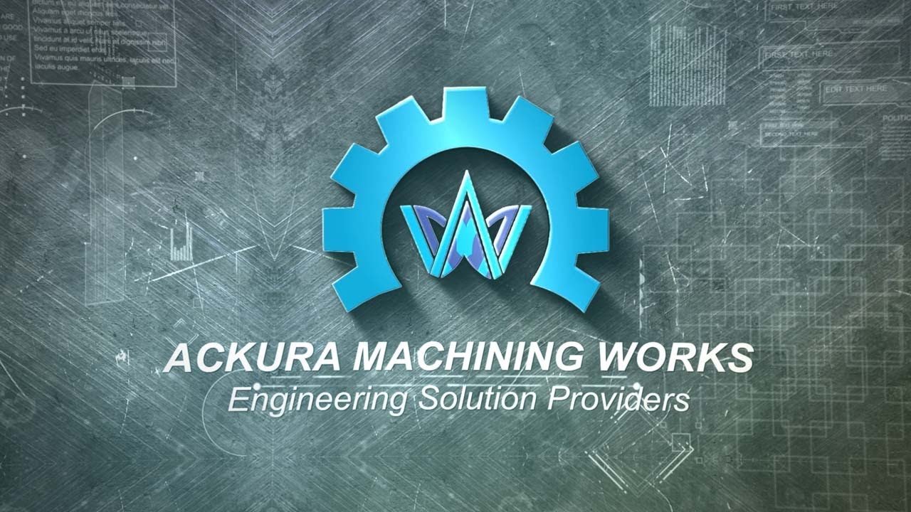 Ackura Machining Works | Offline Editor by Dhanasekar 