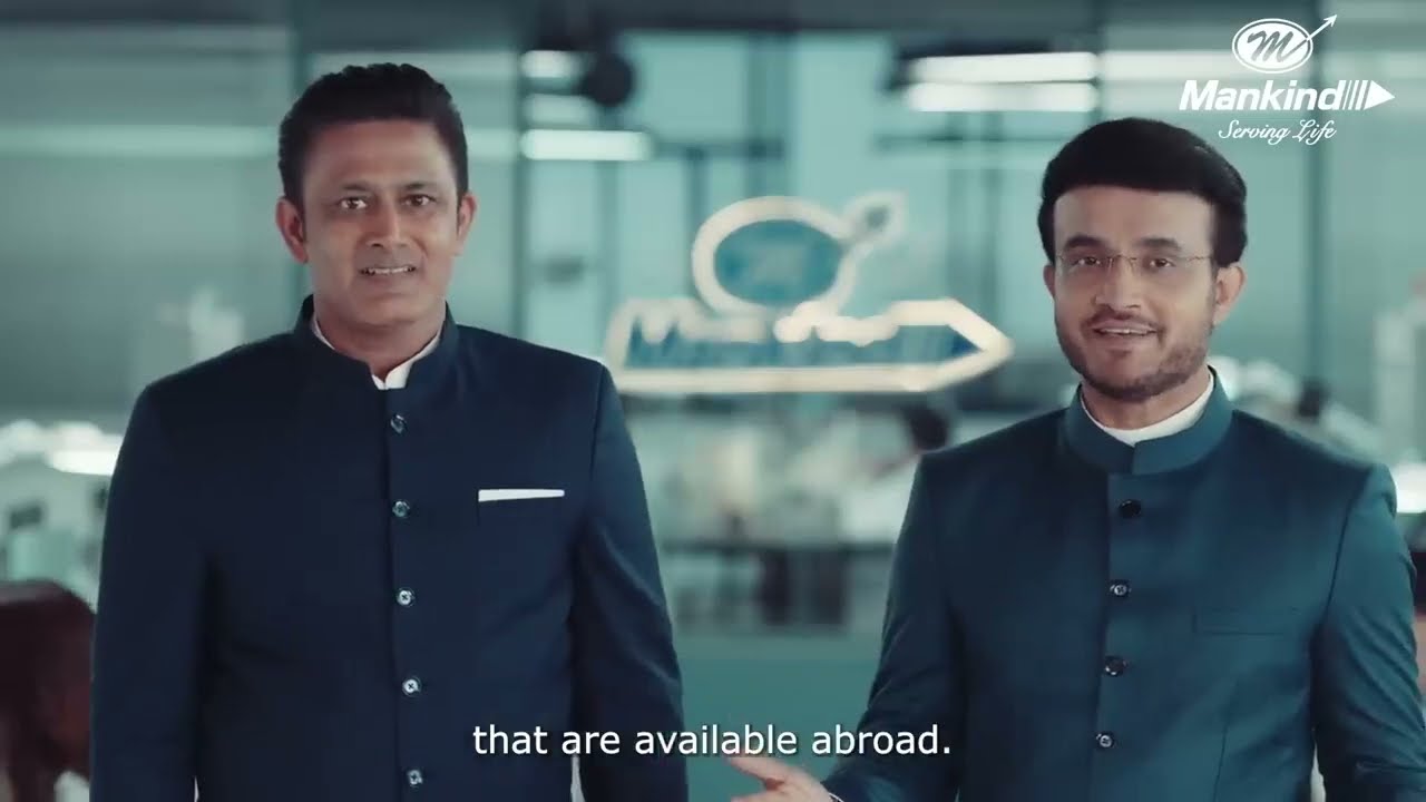 Mankind Pharma - DMF Quality API Ft. Sourav Ganguly And Anil Kumble | Production Manager by Nirav 