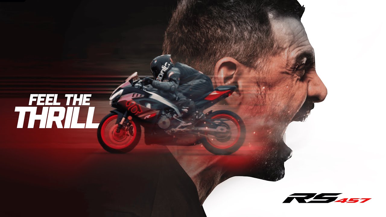 Aprilia Rs457 - 2 Feel the Thrill Ft. John Abraham | Director by Nigel Simpkiss