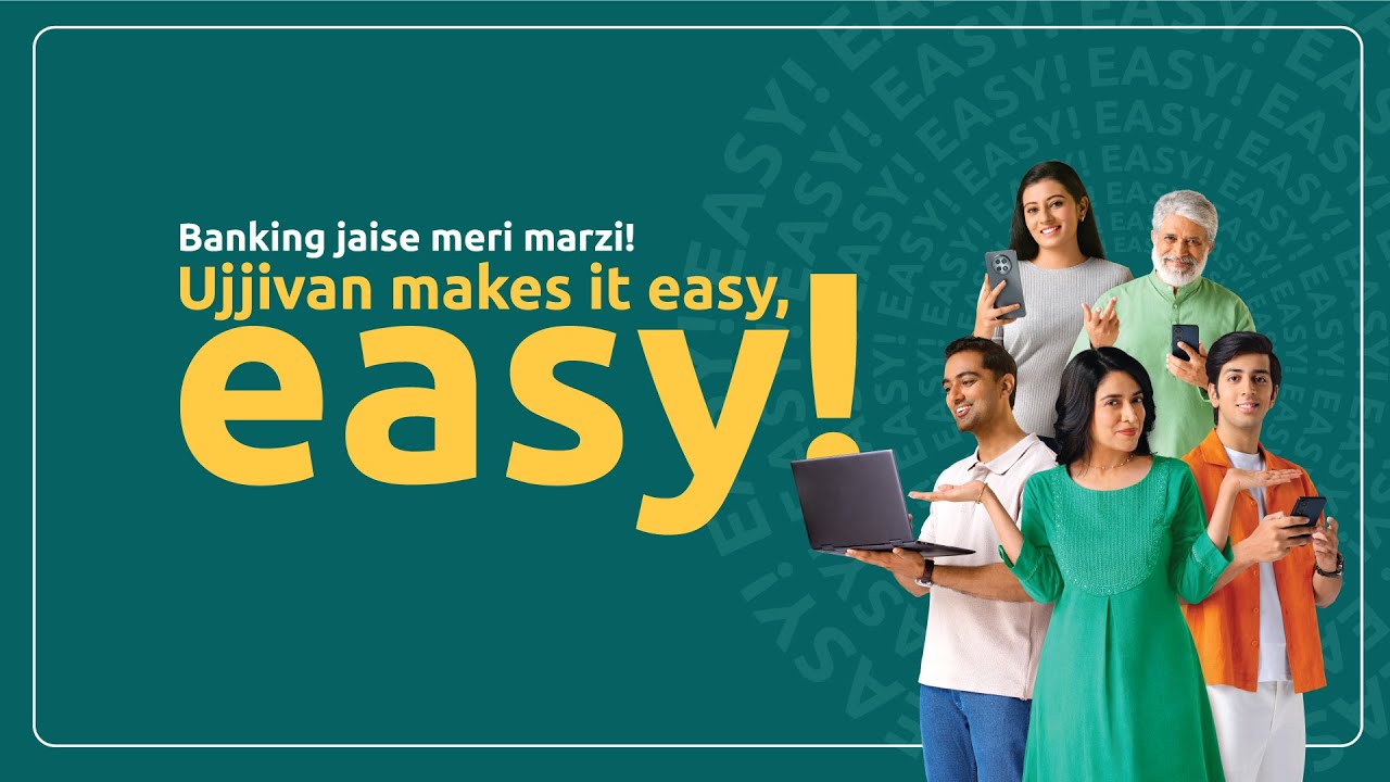 Ujjivan Small Finance Bank - Unlock A World Of Easy Banking | Offline Editor by Nipun Gupta