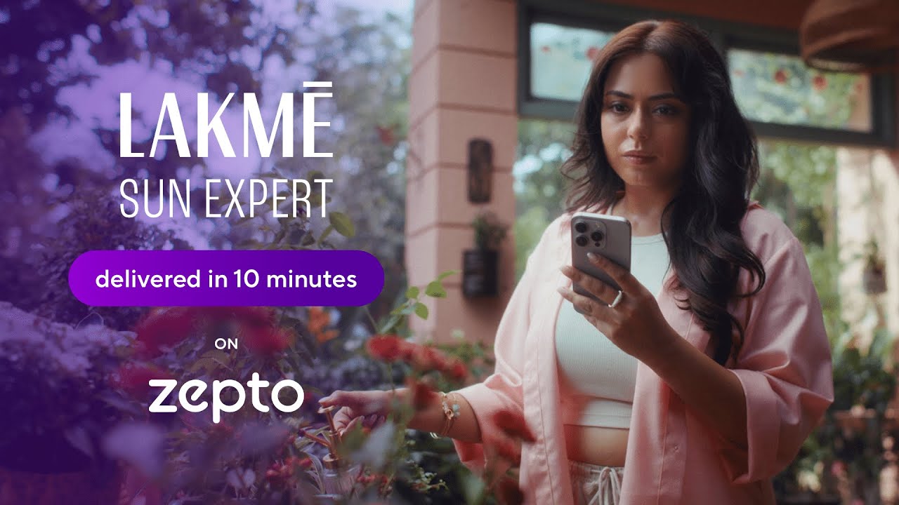 Zepto - Skincare goals met in 10 mins with Lakme Sunscreen on Zepto | Associate Producer by Jiten Painter