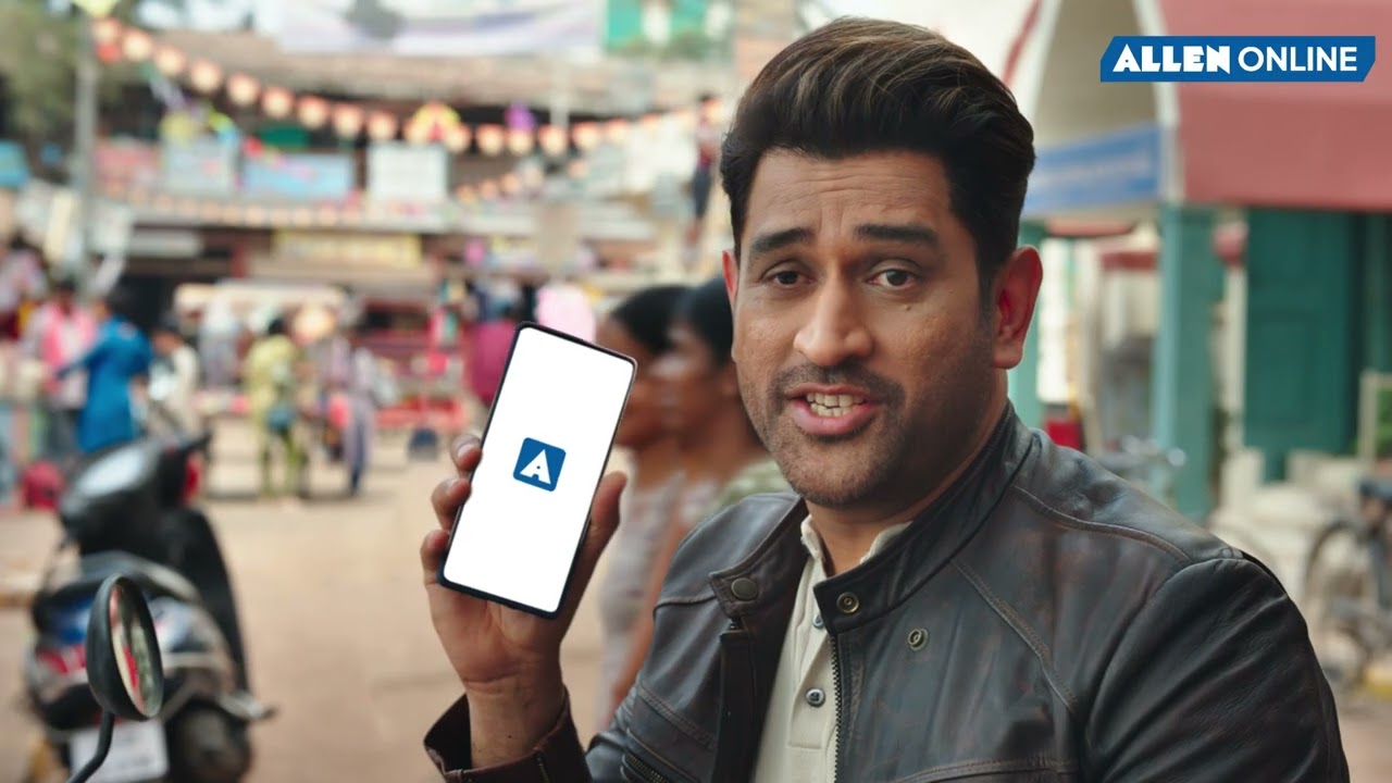 ALLEN Online Ft. MS Dhoni | DIT by Ravi Nadar