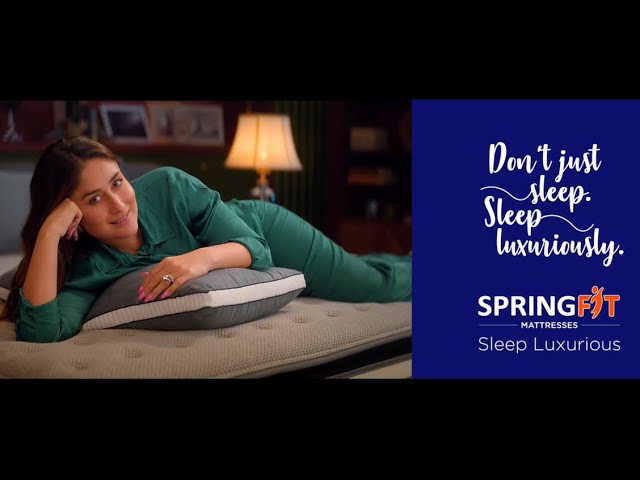 Springfit Mattress - Ft. Kareena Kapoor | Assistant Editor by Aryan Khan