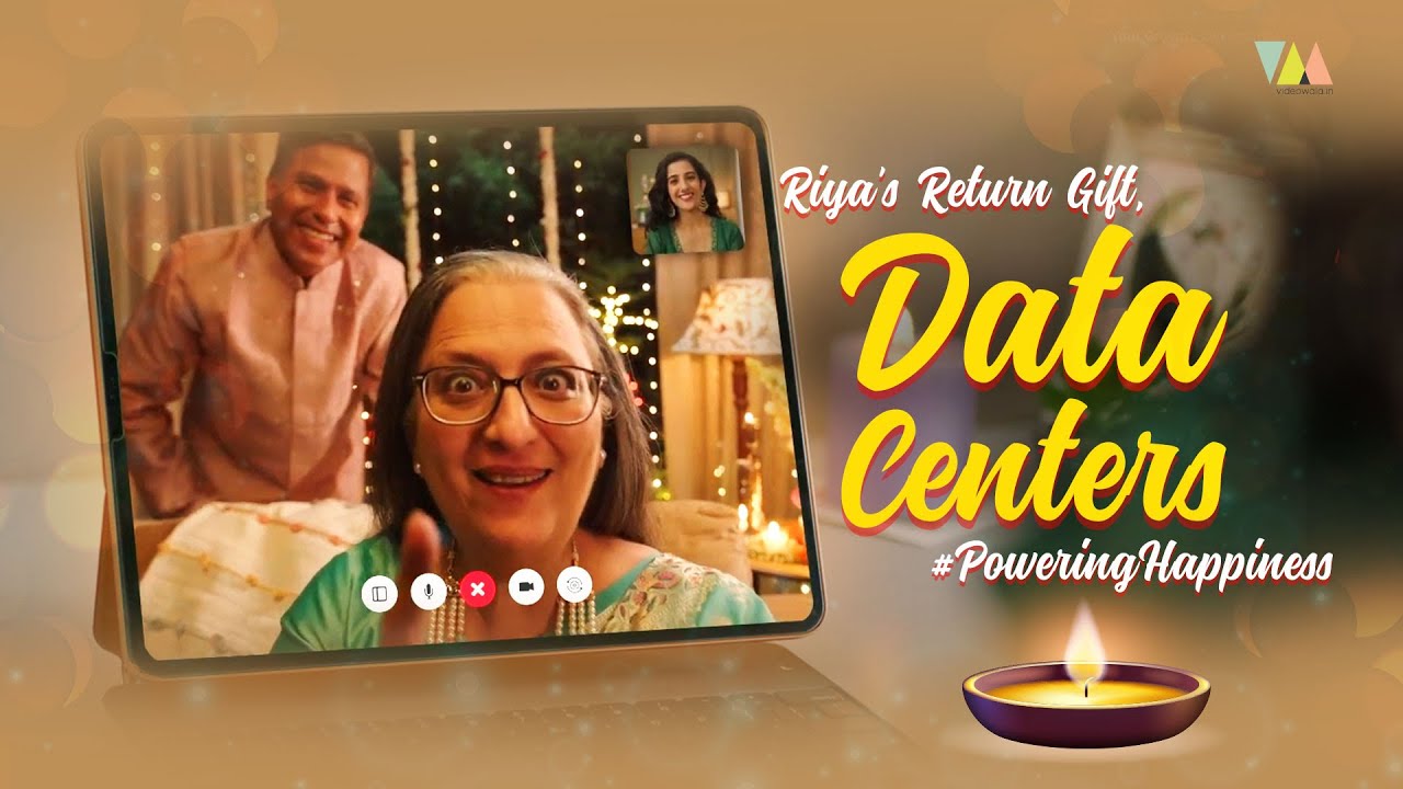 AdaniConneX - Riya's Return Gift, Data Centers | Offline Editor by Mayur Tirgar