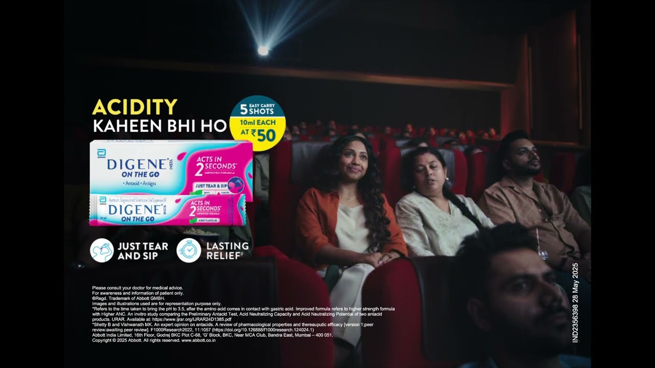 Digene Insta On the Go Multiplex Film | Associate Producer by Tania Roy Choudhury