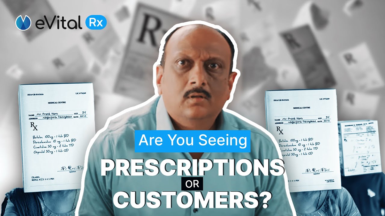 eVitalRx - Prescriptions Or Patients | DoP by Parth Morpankh
