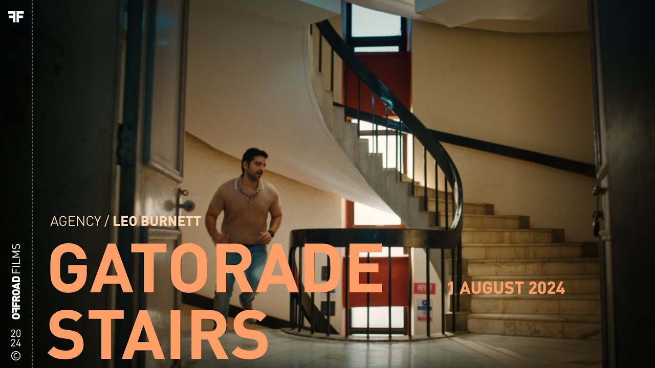 Gatorade - Stairs | Assistant Editor by Saif Ansari