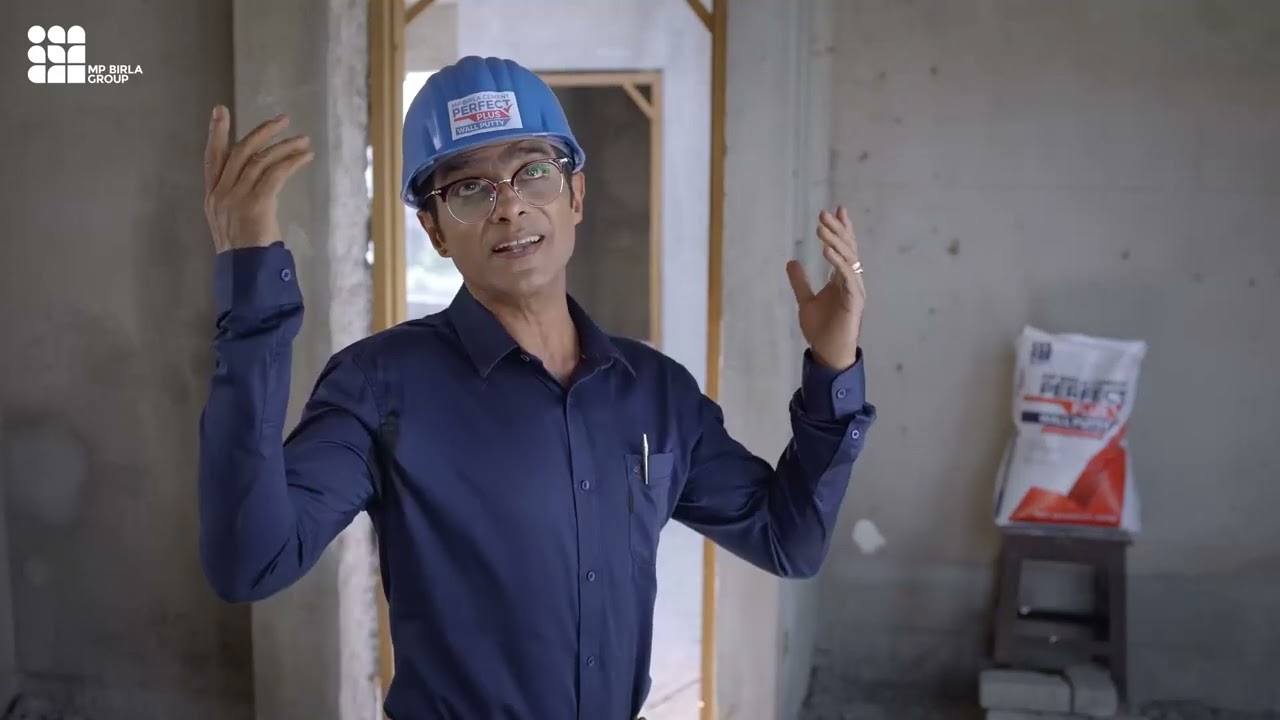 MP Birla Cement Perfect Plus Wall Putty - Perfect Gharon Ke Liye Perfect Wall Putty | VFX by Sonit Chakraborty
