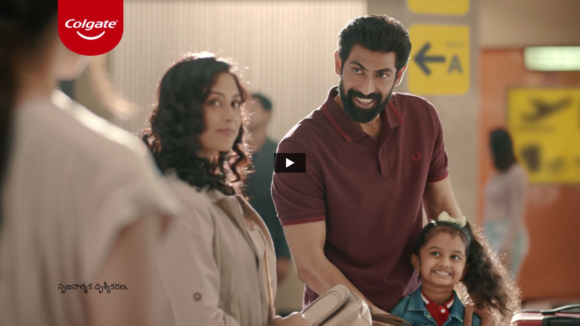 Colgate - Airport Ft. Rana Daggubati | Art Director by Shikha Velkar