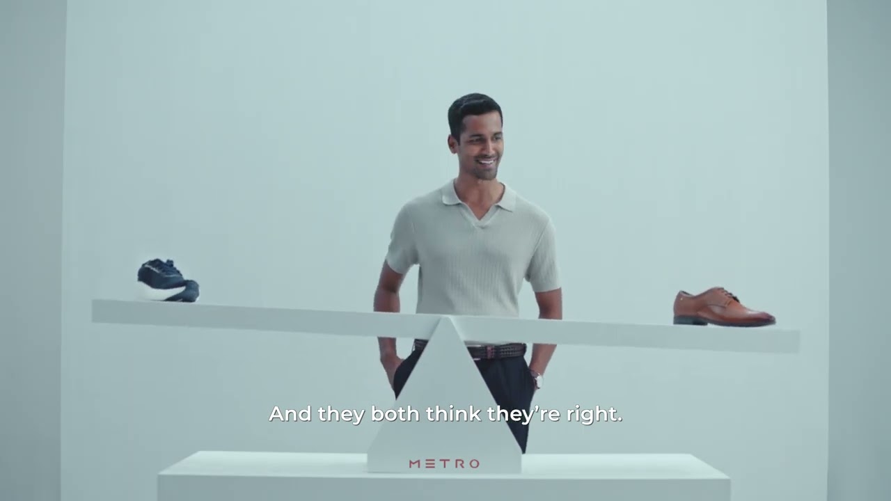 Metro Shoes - A Sneaker Dressed Up | Hair Stylist by Karan Singh