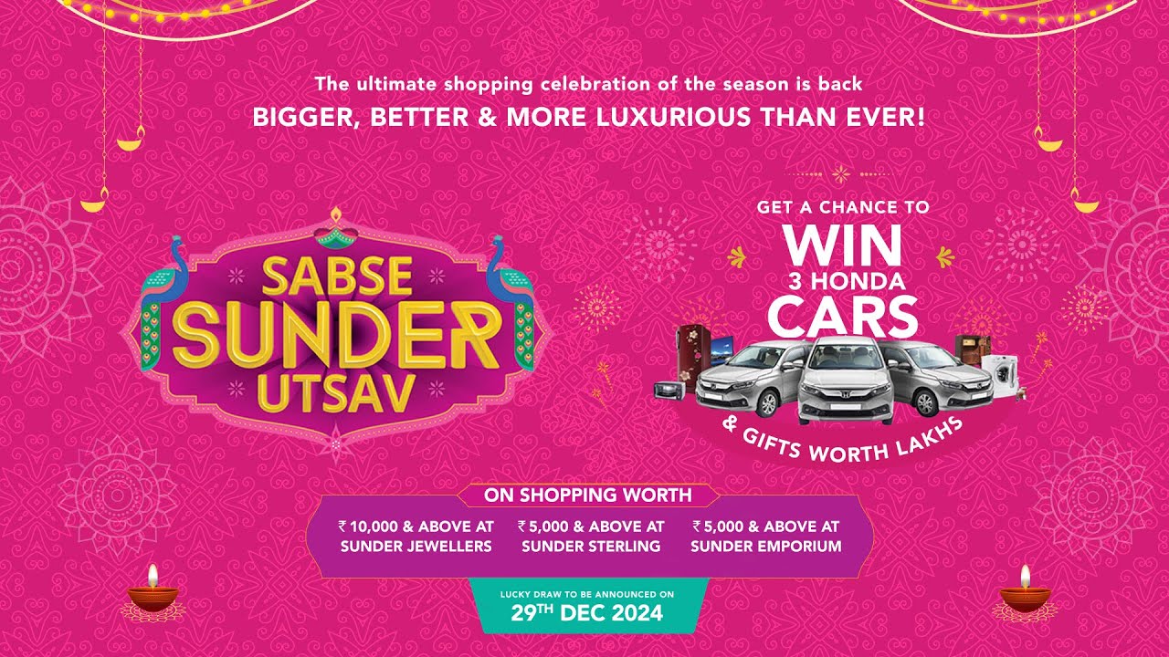 Sunder Jewellers - Sabse Sunder Utsav | Offline Editor by Jenoy Jose