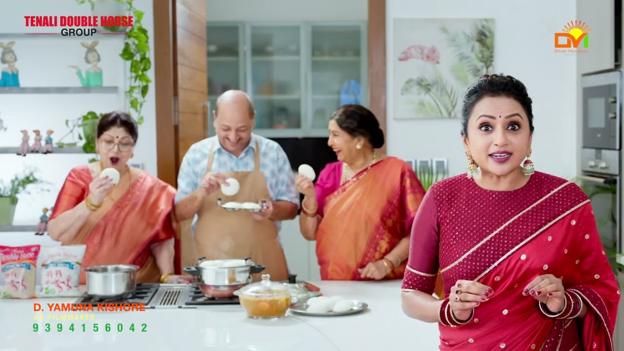 Tenali Double Horse - Idly Ravva | Hair and Makeup by SK 