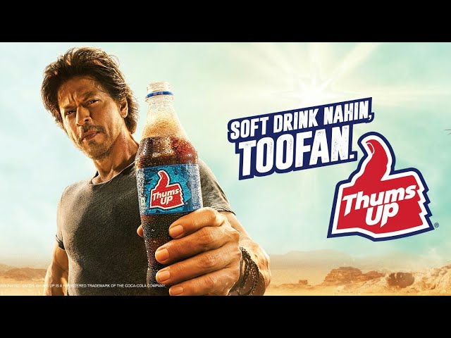 Thums Up - Toofan Ft. SRK | First AD by Udayan Baijal