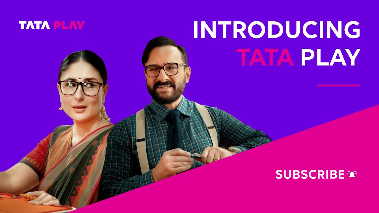Tata Play - Tata Sky is now Tata Play Ft. Saif And Kareena | First AD by Reema Daschaudhary