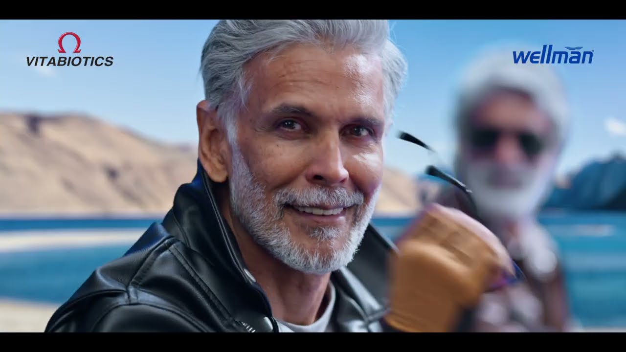 Wellman - Vitabiotics 70+ Supplements For Men Ft. Milind Soman | Production Controller by Raunit 