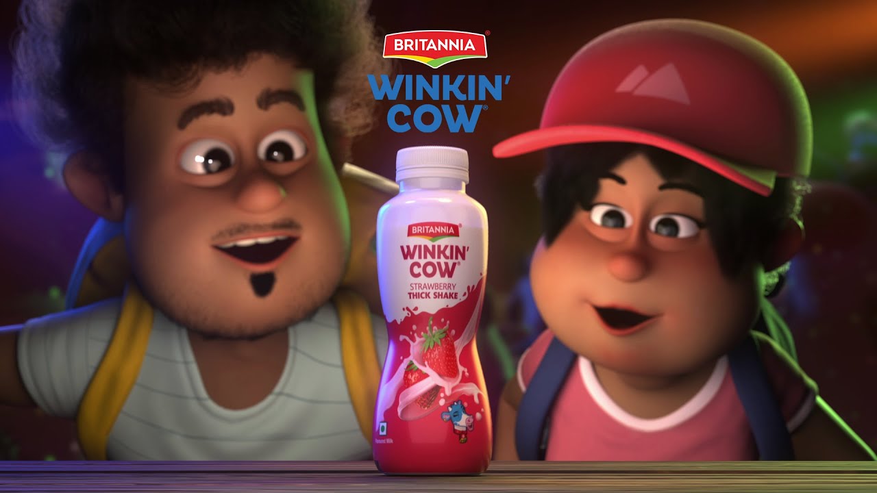 Britannia Winkins Cow - Pick It Up, Thick It Up | VFX by Tanvi Palathinkal