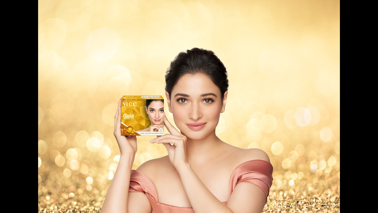 VLCC Gold Facial Kit - Ft. Tamanaah Bhatia | Voice Over by Nidhi Sethia