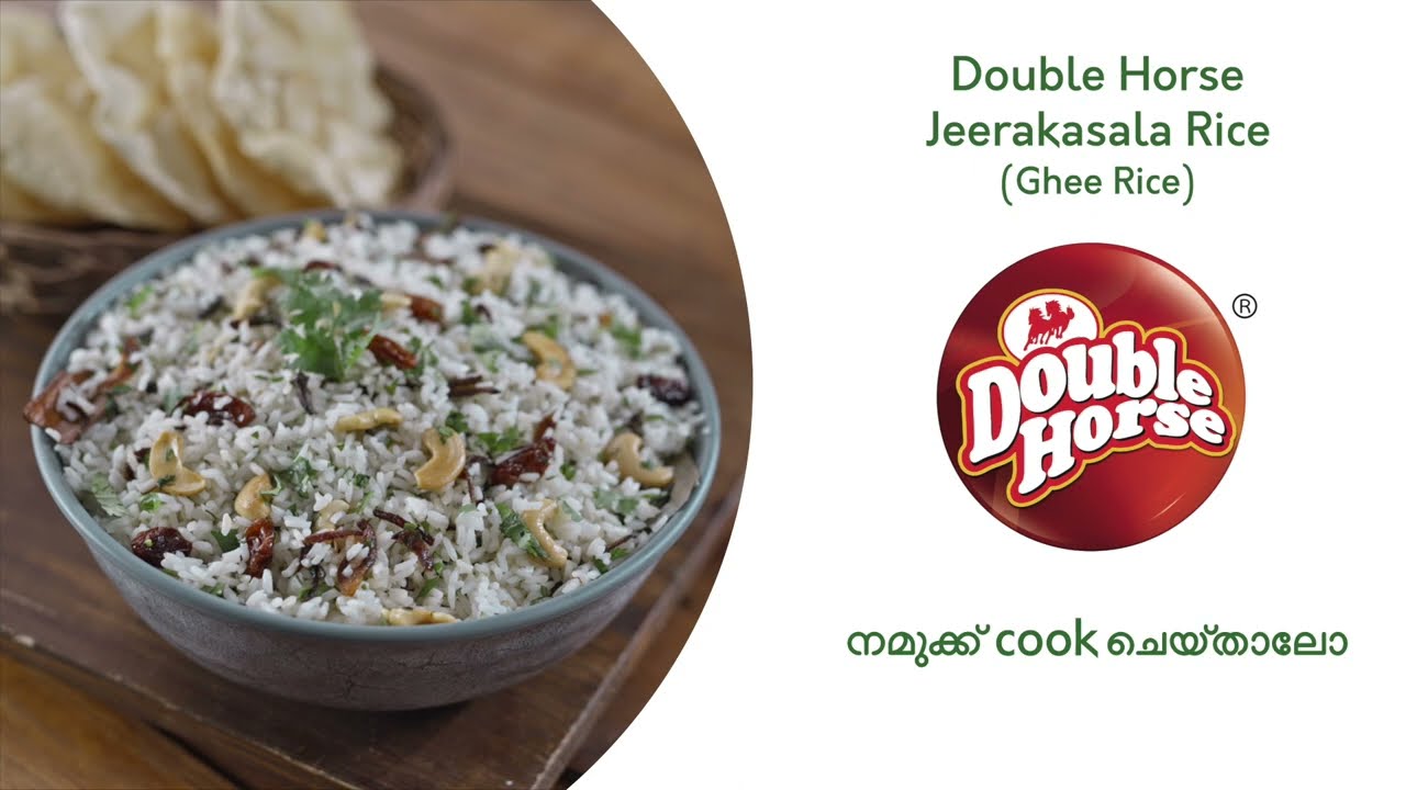 Double Horse - Jeerakashala Rice | Food Stylist by Aarthy Rao