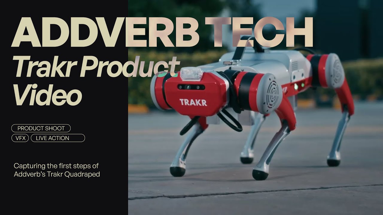 Addverb Trakr - Quadraped Robotic Dog | Production Manager by Shivam Joshi