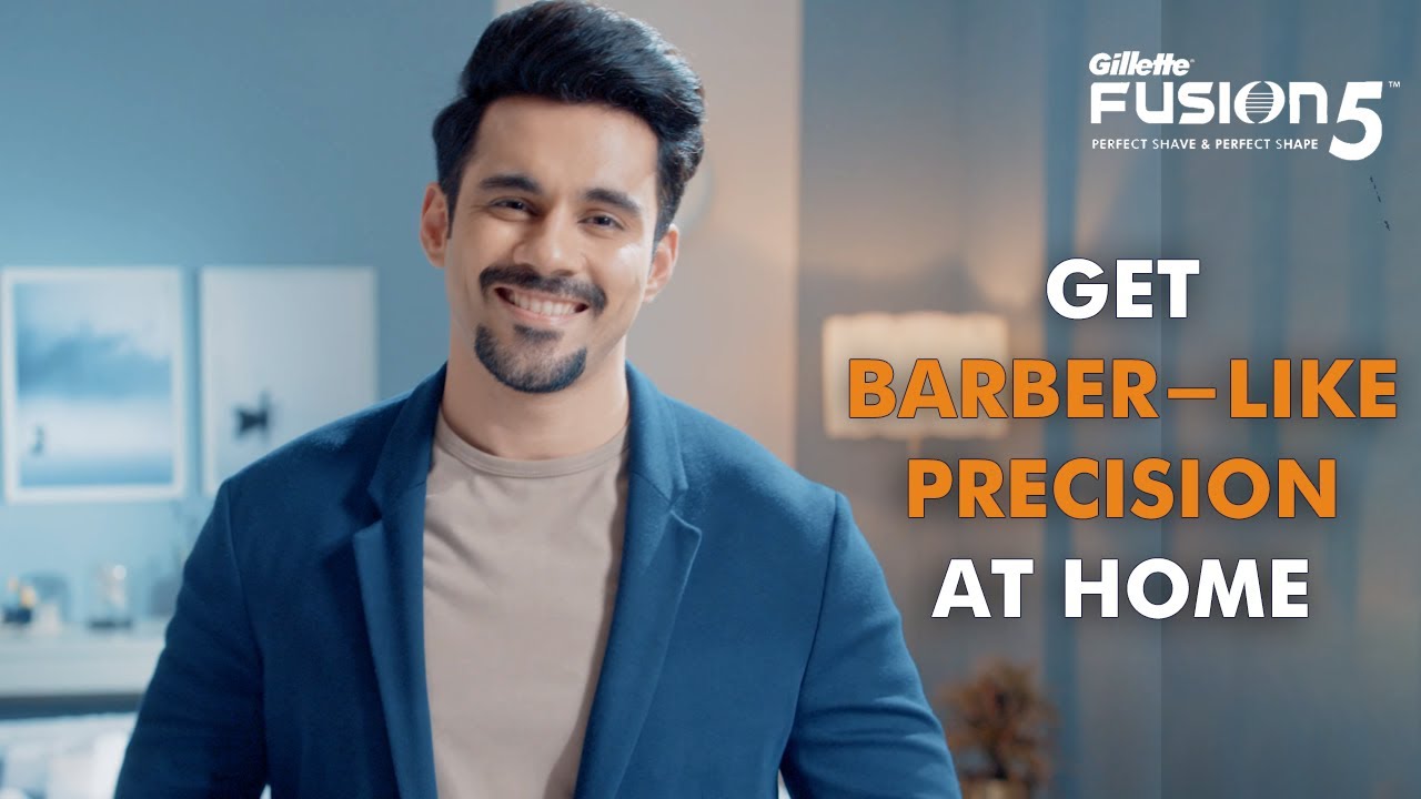 Gillette Fusion 5 - perfect Shape and Shave | Gaffer by Digvijay 