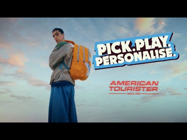 American Tourister - Pick Play Personalise | Grips by Kapil 