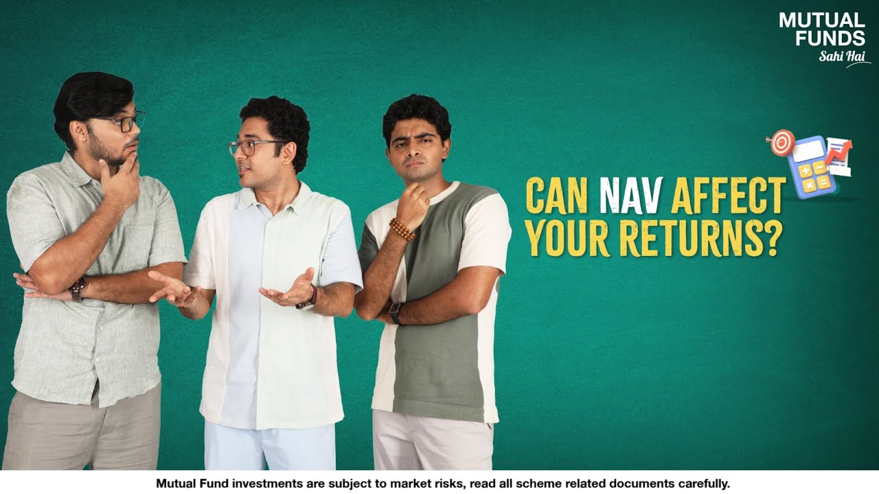 Mutual Funds Sahi Hai - Lower Navs Give Better Returns | First AD by Feroz Dilawar