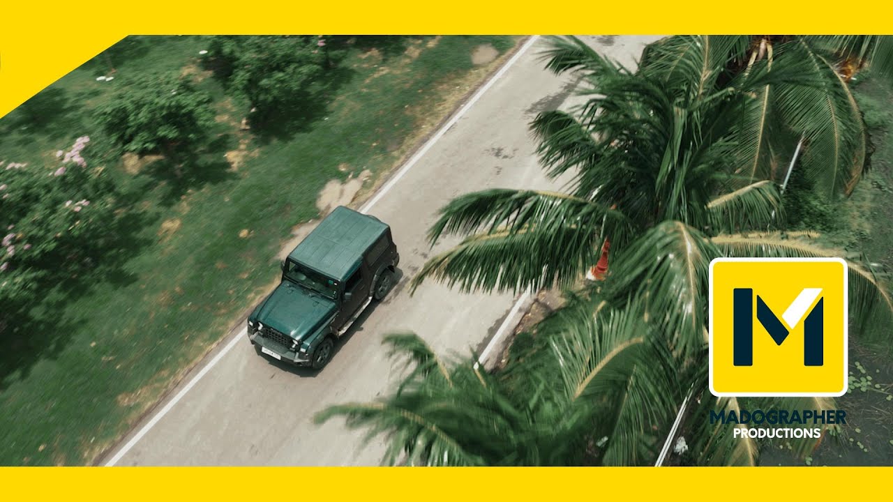 Mahindra Thar | Drone Pilot by Biswajit Samanta