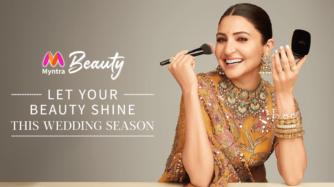 Myntra - Wedding Beauty Looks Ft. Anushka Sharma | Music Director by Vishal 