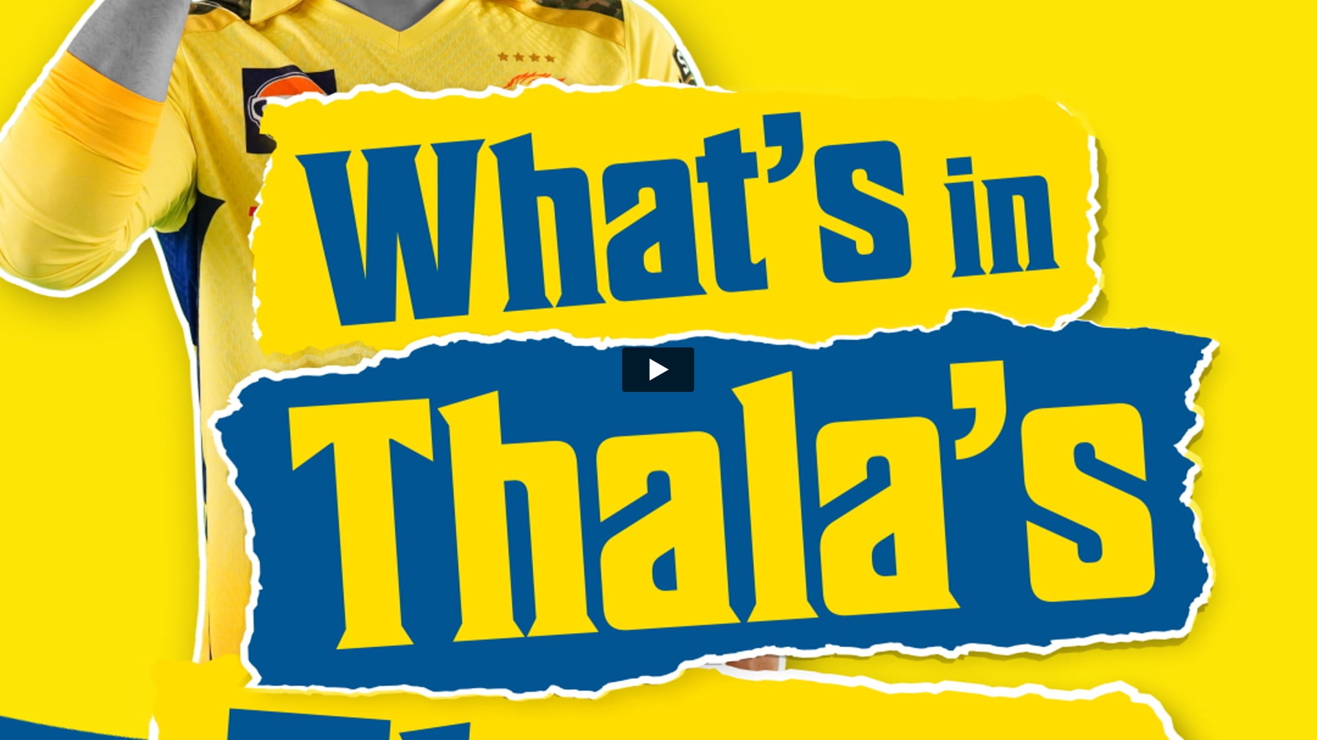 India Cements - Chennai Super Kings | Production Manager by Subaash 