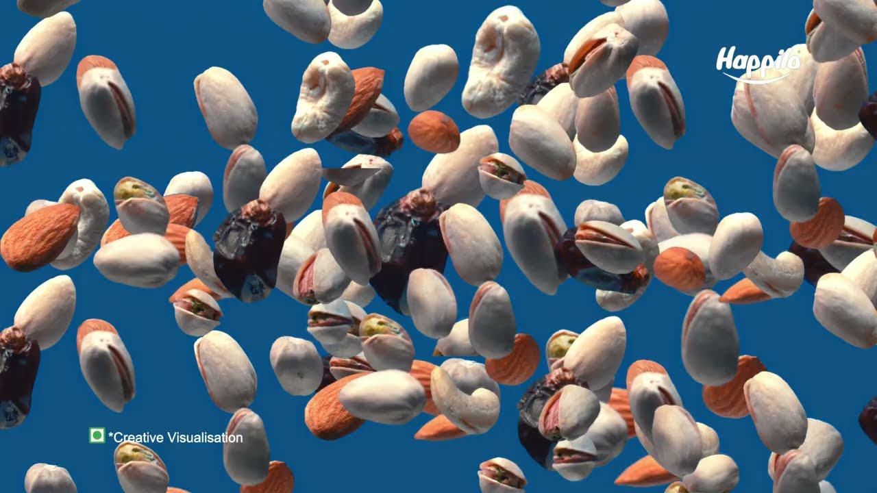 Happilo - Pistachios Dry Fruit Bar | Production Assistant by Snehal Chopade