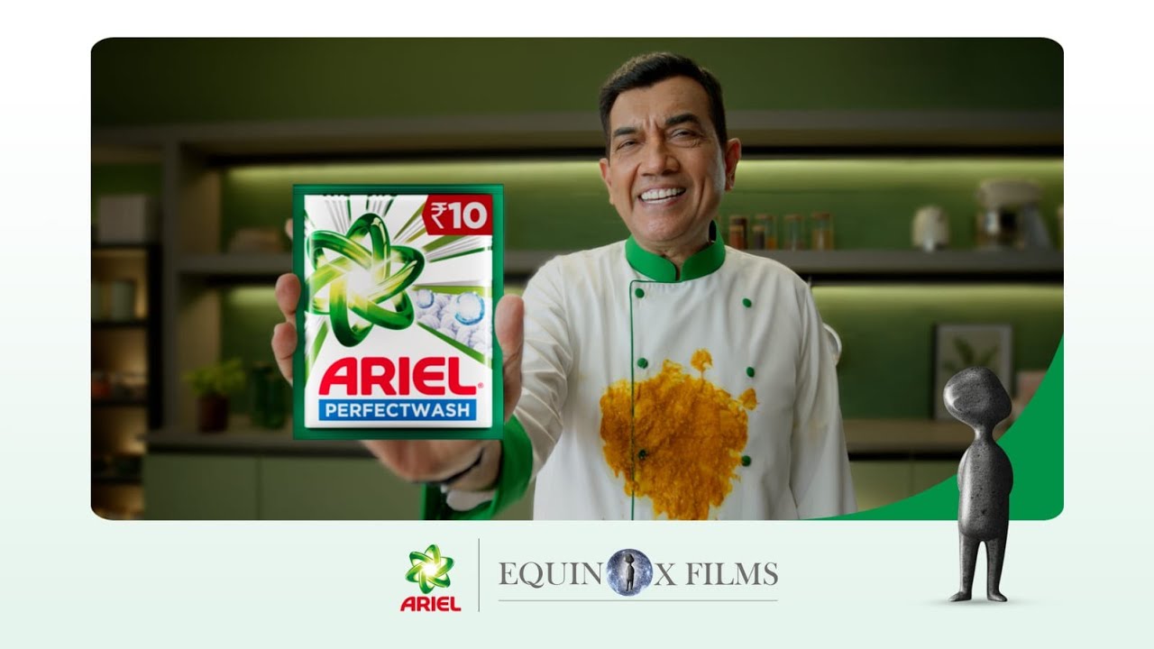Ariel Perfect Wash Ft. Sanjeev Kapoor | Storyboard Artist by Suhas Prakash