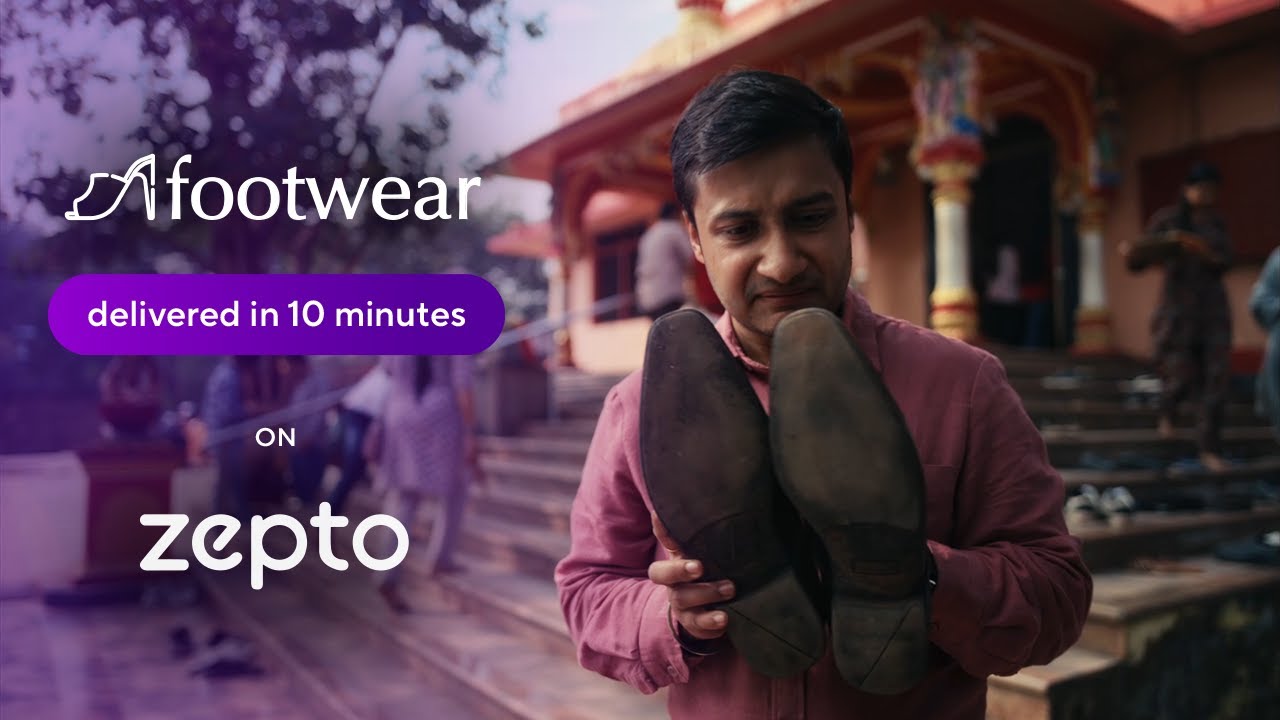 Zepto - Footwear That Match Your Mood | Production Controller by Tushar Jain
