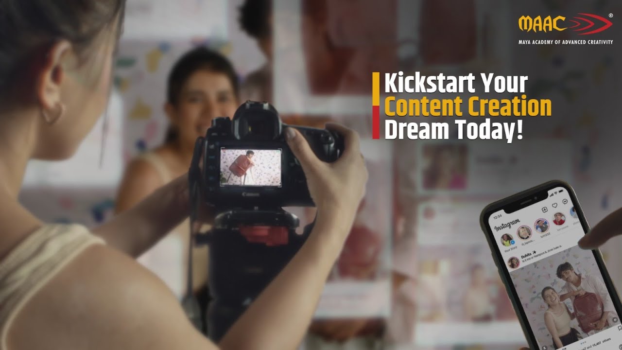 MAAC - Turn Passion Into Profession With Digital Content Creation | HMU Assistant by Babu 